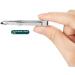 Nail Clippers Single Ultra-Thin Portable Multifunctional Foldable Household Nail Clippers with Keychain/122 Silvery - Buy Online on GoSupps.com