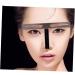 SKISUNO Eyebrow Ruler for Reusable Positioning Eyebrow Three-point Balance Stencil Kit Ruler One-word Caliper Eyebrows - Buy Online on GoSupps.com