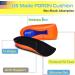 Plantar Fasciitis Arch Support Shoe Inserts - Relief Orthopedic Heel Pillow | EU 41-46 | Shock-Damping (Orange) - Buy Now! - Buy Online on GoSupps.com