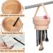 Buy 3-in-1 Makeup Brush Cleaner Solution - Silicone Cleaning Bowl & Mat with Holder (Khaki) - Perfect for Efficient Brush Storage & Drying - Buy Online on GoSupps.com