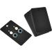 Coopay 200 Pieces Blank Kraft Paper Earring Display Cards - DIY Ear Studs and Earrings Holder 3.5 x 2 Inches (Black) - Buy Online on GoSupps.com