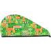 St. Patrick's Day Microfiber Hair Towel - Soft & Super Absorbent Coral Velvet Wrap for Long Curly Thick Hair - Buy Online on GoSupps.com