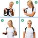 Back Brace Posture Corrector for Men & Women - FSA/HSA Approved Includes 80 Exercise Videos Dual Adjustment System for Pain Relief | One Size Fits Most - Buy Online on GoSupps.com
