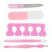 Manicure Tool Kit Professional | 5-Piece Professional Nail Grooming Kit - Accessories for Proms Parties Travel Dating and Other Occasions