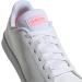 adidas Kids Advantage Cf I Sneaker Child 6.5 UK - White/Acid Red | Unisex Boys Shoes - Buy Online on GoSupps.com