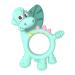 Bibado Baby Teething Toy - Dawn The Dinosaur Silicone Teether for Soothing Gums and Self Feeding - Baby Gift for Girls and Boys - Buy Online on GoSupps.com