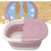 Jeanoko Baignoire de Trempage des Pieds en Plastique Bol P dicure Basse-Pied Baignoire de Trempage Pliable Bas pour Toile de Bain pour Baignoire pour Les Enfants Baignoire du Bas de Ros tre - Buy Online on GoSupps.com