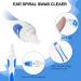 Q Grips Ear Wax Removal 2025 Q Grips Earwax Removal Tool Spiral Ear Wax Removal Tool Reusable Earwax Removal Kit Safe Soft Ear Cleaner with 16 Pcs Soft Replacemen - Buy Online on GoSupps.com
