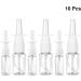 FOMIYES 10ml White Empty Plastic Nasal Spray Bottles Pump Sprayer Mist Nose Spray Refillable Bottle for Saline Water Wash Applications Pack of 20 Pump Bottles - Buy Online on GoSupps.com