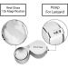 Pineapple 10X Jewelers Loupe Magnifier - Pocket Magnifying Glass for Gems, Diamonds, Coins, Plants - Buy Online on GoSupps.com