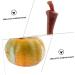 LIFKICH 20pcs Simulated Mini Pumpkin Artificial Pumpkin Decoration Halloween Pumpkin Decoration Artificial Harvest Decoration Giraffe Decor Pumpkins Model Photo Props Manual Decorate Foam As Shown 2.2X3.4CM - Buy Online on GoSupps.com