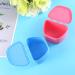 Portable Denture Case Holder - 2pcs False Teeth Box for Travel Cleaning (Blue and Rosy) - Buy Online on GoSupps.com