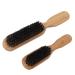 2pcs Beard Brush Set - Wooden Handle Skin-Friendly Barber Tool for Easy Beard Care & Cleaning - Buy Online on GoSupps.com