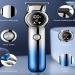 Professional Electric Hair Clipper - Cordless Rechargeable Hair Cutting Tool with LED Display for Home & Salon Use - Buy Online on GoSupps.com