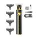 Hair Clippers for Men Hair Trimmer Professional Hair Clipper Two-Speed Adjustment Beard Trimmer Cordless Electric Hair Trimmer for Men(Color:Gold)