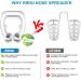 Silicone Magnetic Anti Snore Nose Clip - Set of 4 - Stop Snoring and Improve Sleep - Men and Women - Comfortable Sleeping Aid - Buy Online on GoSupps.com