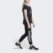 adidas Girls' Black Stripe Jogger 7/8 Tight - Size Large - Buy Online on GoSupps.com