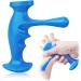 Deep Tissue Massage Tool - 3PC Trigger Point Therapy Device for Back Neck Arms & Legs | Effective Thumb Protection for Pain Relief - Buy Online on GoSupps.com