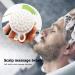 Scalp Massager Shampoo Brush - Wet & Dry Manual Dandruff & Peeling Relief | International Shipping - Buy Online on GoSupps.com