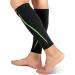 Yosoo Health Gear Compression Sleeves - Shin & Calf Support Bandage for Men & Women | Sports Leg Protection Socks (M-Black) - Buy Online on GoSupps.com