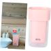 Beaupretty Portable Travel Toothbrush Cup - Compact Washing Storage Case - Pink 20.6x7.3cm - Ideal for International Shipping - Buy Online on GoSupps.com