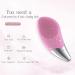 Sonic Facial Cleansing Brush Soft Silicone Face Brush Waterproof Electric Facial Cleansing Brush Face Massager Fit for All Skin Exfoliation Gentle Exfoliating USB Rechargeable - Buy Online on GoSupps.com