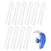 10Pcs Hearing Aid Tubes Soft Flexible BTE Earmold NHS Replacement Hearing Aid Tubing Hearing Amplifiers Ear Tubes for Most Hearing Aids 3.3 x 2 mm