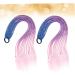 FRCOLOR 3 Sets Hair Extensions Colored Doll Synthetic Wigs Ponytail Extension Synthetic Curly Wig Synthetic Hair Curly Hair Wig Doll Wig Ponytail Holder Ring Accessories Child Elasticity - Buy Online on GoSupps.com
