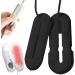 KOOMAL Telescopic Electric Shoe Dryer with 3 Gear Timer 360 Degree Quick Drying for Boots Gloves Shoes Socks in Winter/Rainy Days Portable Shoe Heater Warmer for Eliminating Odors (UK Plug) Black - Buy Online on GoSupps.com