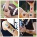 60pcs Temporary Tattoos: Waterproof Body Art Stickers for Fan Games & Events - Football Designs for Boys, Girls, Men, Women - Party Favors & Scholl Rewards - 10 Sheets - Buy Online on GoSupps.com