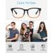Cyxus Blue Light Filter Glasses - Anti-Blue Light Protection for Laptops Smartphones & Tablets | 8082 Black & Orange | Stylish & Comfortable - Buy Online on GoSupps.com