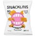 SNACKLINS Plant Based Crisps, Low Calorie Snacks, Vegan, Gluten-Free, Grain-Free, Healthy, Crunchy, Puffed Snack - Barbeque, 0.9oz (Pack of 12) 0.9 Ounce (Pack of 12)