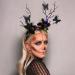 Vakkey Light Up Halloween Headband LED Antler Hair Band Gothic Butterfly Headdress Halloween Costume Party Hair Accessories for Women - Buy Online on GoSupps.com