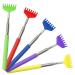 Keboyoe 5 pieces back scratch telescopic stainless steel scratching hand back scratchy portable back scratch telescopic metal back scratch baking scratches from 20cm to 68cm extendable for house office