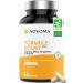 NOVOMA Organic Boost Formula Energy Boost Supplement With Guarana Acerola Maca & Ginger Rich in Caffeine and Natural Vitamin C 90 Vegan Capsules Made in France