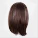 Buy Brown Short Wavy Synthetic Wig - Heat Resistant Fiber Middle Part Line Hairpieces - Buy Online on GoSupps.com