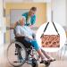 Jbnmvc Printed Wheelchair Bag Polyester Cloth Bag Electric Wheelchair Walker Accessory Bag Wheelchair Bag - Buy Online on GoSupps.com