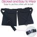 Mastectomy Drain Holder Pouches Set | Neck Shower Lanyard for Post-Surgery Recovery | JP Drainage Bulbs & Nephrostomy Support | Ideal for Breast Cancer & Tummy Tuck | Black - Buy Online on GoSupps.com