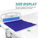 YHK Tubular Slide Sheet | Patient Transfer & Elderly Care Sliding Draw Sheet | 28x28 Blue - Buy Online on GoSupps.com