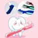 Denture Cleaning Brush 5 Pcs False Teeth Brushes Denture Cleaner Toothbrush Hard Denture Brush Double-Sided Toothbrush for False Teeth Cleaning - Buy Online on GoSupps.com