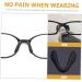 Gleavi 3ST Glasses Nose Pads U-Shaped Anti-Metal Cushions for Reading Glasses | Spare Parts for Comfort & Support | 3.6x3cm Ideal for Kids & Bike Use - Buy Online on GoSupps.com