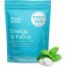NeuroGum Energy Caffeine MINTS (180 Pieces) - Sugar Free with L-theanine + Natural Caffeine + Vitamin B12 & B6 - Nootropic Energy & Focus Supplement for Women & Men - Keto & Vegan, Peppermint Flavor
