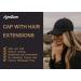 AynnQueen Women's Baseball Cap with 24 Long Wavy Hair Extensions - Ash Blonde Mix Bleach Blonde - Buy Online on GoSupps.com
