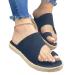 MisFun Sandals for Bunions Breathable Bunion Correction Sandals with Bunion Corrector Bare Ankle Soft Sole Womens Sandals Bohemian Style Flat Heel Flip Flops 6 Black