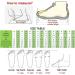 Yytcsjz Warm Swollen Feet Diabetic Edema Shoes | Adjustable Closures for Elderly Swollen Feet | Plantar Fasciitis Bunions Arthritis - Black, Size 10 - Buy Online on GoSupps.com