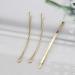 50 Gold Jumbo Bobby Pins - 3.34 Inch Metal Hair Clips for Women's Thick Long Hair Styles - Buy Online on GoSupps.com