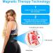 ACWOO Heated Back Support Belt - Magnetic Therapy Lumbar Support for Men & Women - Ideal for Back Pain Relief - Buy Online on GoSupps.com