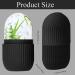 Buy Silicone Ice Roller Face Reusable Ice Roller for Smooth Skin & Illuminated Eyes (Black) | Perfect for Pore Reduction - Buy Online on GoSupps.com