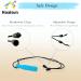 Sensory Chew Necklaces for Kids and Adults - 5 Pack Silicone Chew Toys for Autism ADHD SPD Teething - Reduce Anxiety and Fidgeting with Special Needs Chewy Necklace - Buy Online on GoSupps.com