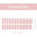 Nail Gel Stickers 44 PCS Gel Nail Stickers Light Colour Gel Nail Strips Long Lasting Nail Polish Strips Self Adhesive Sticker Nails Full Cover Nail Stickers for Women Girls - Buy Online on GoSupps.com